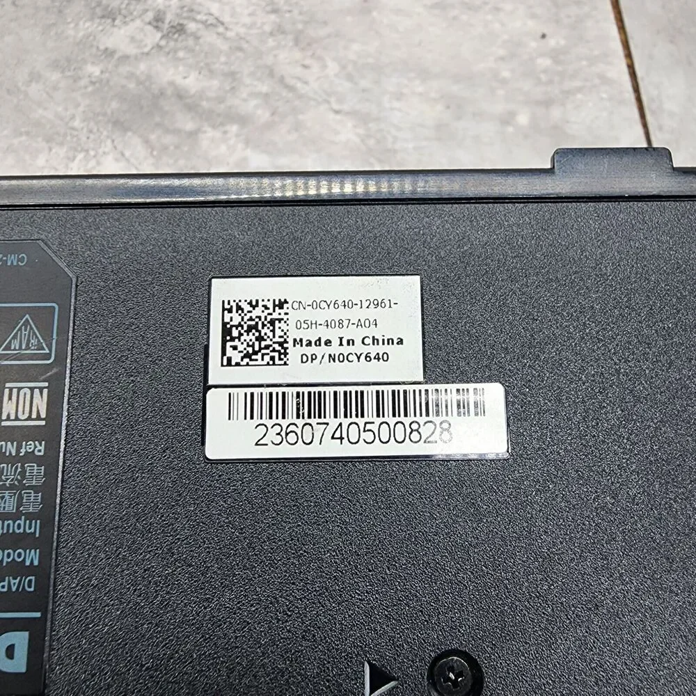 Dell Docking Station E Port Plus PRO2X Latitude E6400 E6410 E6420 E6510 E6520